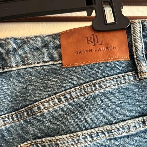 Lauren Ralph Lauren Women's Cutoff Denim Shorts - Picture 7 of 11